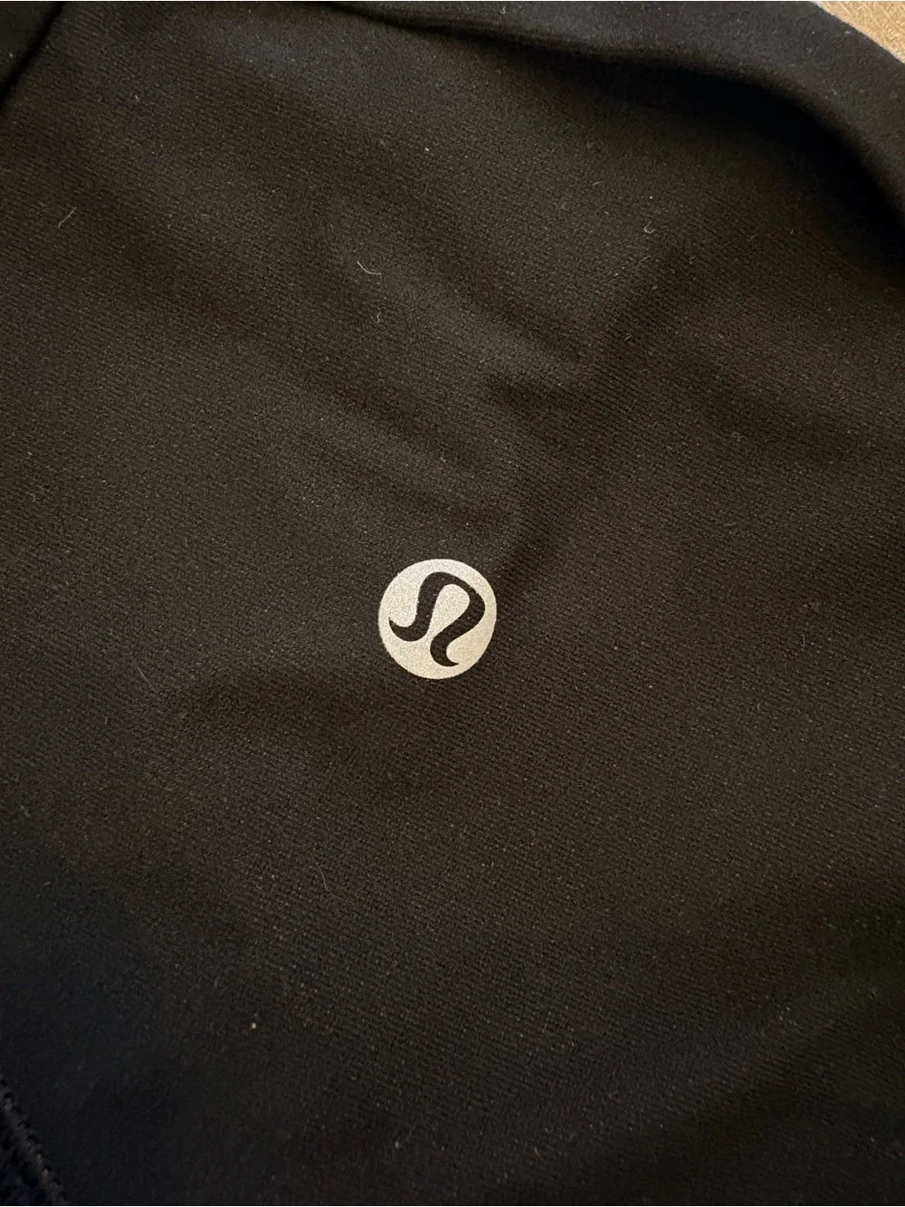 lululemon athletica Black Kids Leggings with Subtle Leopard Mesh Panels